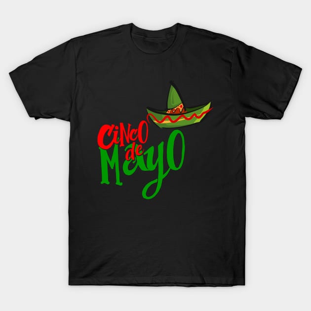 Cinco de Mayo / Drink de Mayo / Mexican Hat Holiday Celebration Shirts and Gifts T-Shirt by Shirtbubble